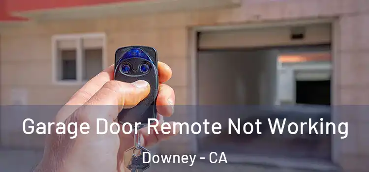  Garage Door Remote Not Working Downey - CA